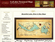 Tablet Screenshot of leolakes.com